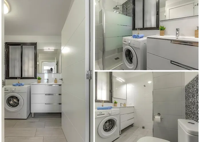 Newly Reformed With Sea View And Pool, Near The Beach, In Playa De Americas Daire *