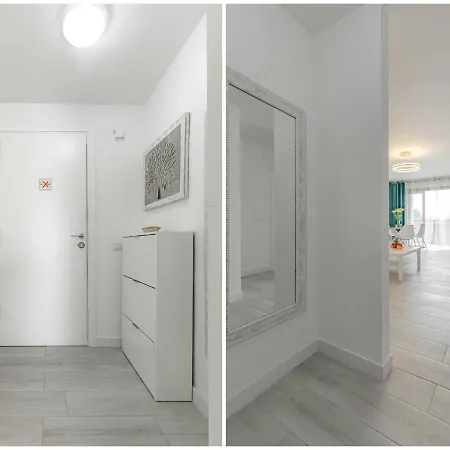 Newly Reformed With Sea View And Pool, Near The Beach, In Playa De Americas Apartman *