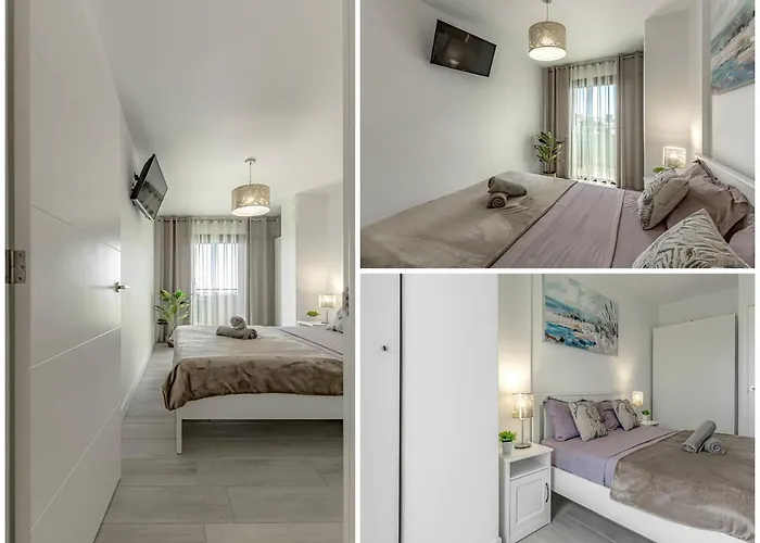 Newly Reformed With Sea View And Pool, Near The Beach, In Playa De Americas Apartament *